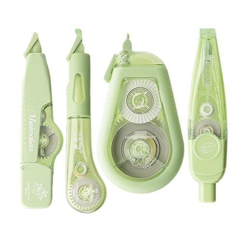 4-Pack Schnelltrockner Korrekturbänder Mit Ergonomischem Mechanismus Für Schul/Büro/Reise Versenkungsband Tragbar von Xanorrg