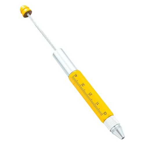 5 In 1 Multi Werkzeugstift Mit Schraubendreher Kugel Lineal Metall Perlen Für Kunsthandwerkskizziernoten Tragbare Kugelschreiber Schraubendreherkunst von Xanorrg