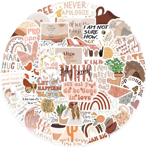 50 Blätter Dekorative Aufkleber Motivational Decal Ästhetischer Laptop Inspirierend Für Journal Scrapbooking 50 Blätter Dekorative Aufkleber Motivational Decal Ästhetischer Laptop Inspirierend Für Journal Scrapbooking von Xanorrg