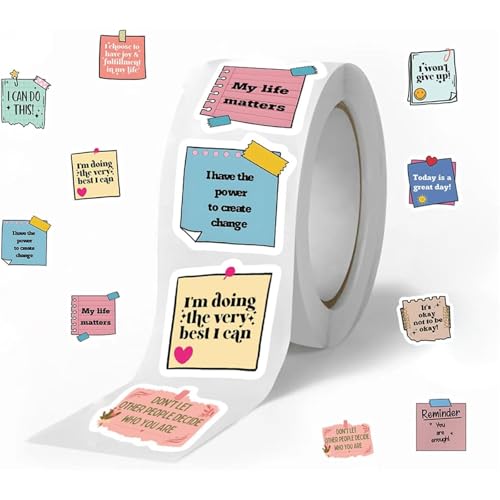 500 Insgesamt Inspirierende Quotsticker Wasserfeste Ästhetische Aufkleber Für Wasserflaschen Laptop Scrapbook Skateboard Telefonplaner Aufkleber 500 Insgesamt Inspirierende Quotsticker Wasserfeste Ästhetische Aufkleber Für Wasserflaschen Laptop Scrapbook Skateboard Telefonplaner Aufkleber von Xanorrg