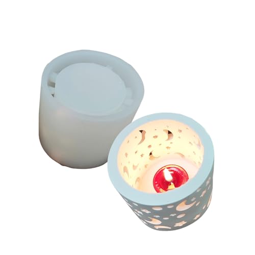 Anpassbare Hausdesigns Kerzenschimmel In Robustem Silikon Für Handwerksbedarf Dekoration Enthusiasten Täglich Gebrauchshandwerksformen von Xanorrg