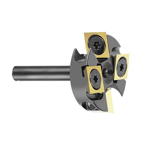 Beschichtete Legierungen Plattenabflachungsbit 25 4 Mm Oder 1-1/ "Schnittdurchmesser Flötenverderbdrett Oberflächenschneider Für Holzforming Präzisions Plattenabflachungslegierungen Bit von Xanorrg