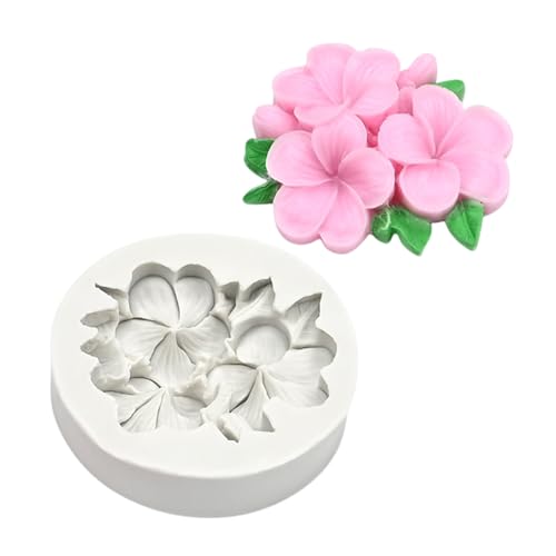 Blumenform Fondant Silikonformen Für Schokoladenkuchen Back Silikonkerzenformen Für Epoxidharz Kerze Machen Party Kuchen Dekoration von Xanorrg