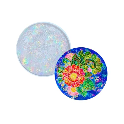 Blumenwandverzierungen Schimmel Silikon Handwerksform Für Runde Blumendekoration Für Den Heimisch Hängen von Xanorrg