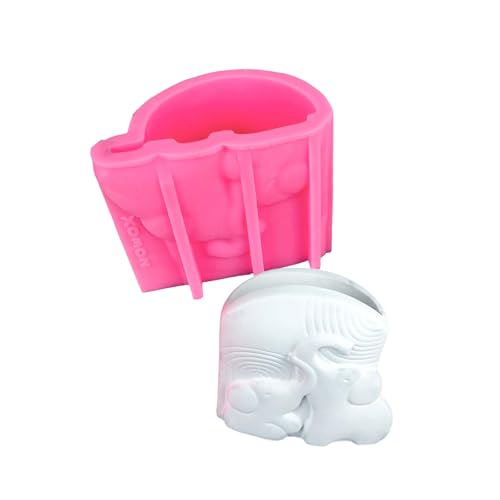 Einfach Zu Bedienender Silikonbeton Pflanzerform Handgefertigt Elefanten Silikonblüten Schimmelpilze Für Künstlerische Heimatdekoration Sukkulente Pflanzer von Xanorrg