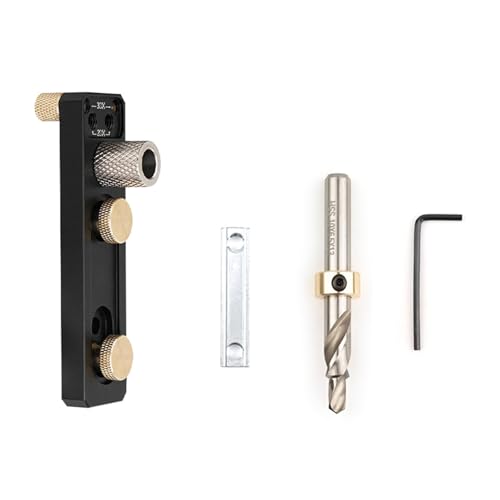 Einzelloch Aluminium Puncher Holzbearbeitungsbohrlocator Für Effiziente Präzise Bohrungen In Bauprojektmöbeln Herstellen von Xanorrg