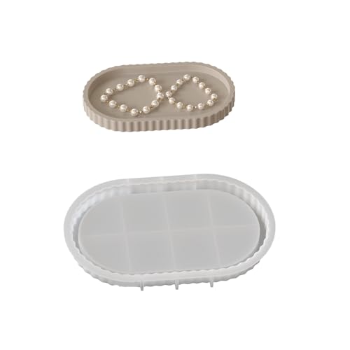 Einzigartige Schmuckstücke Kisten Harzform Flexible Silikongussform Für Kreative Ovale Streifenschale Und Schmuckhalter Stabiler Silikonform Einzigartige Schmuckstücke Kisten Harzform Flexible Silikongussform Für Kreative Ovale Streifenschale Und Schmuckhalter Stabiler Silikonform von Xanorrg
