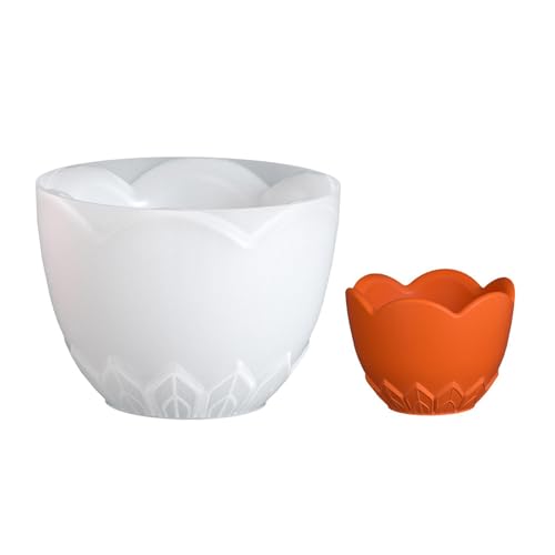 Flexible Blattdesign Kerzenbecher Jar Schimmel Schmuckkasten Silikontextur Für Harzfaktor Und Hausdekoration Silikonharzform Für Die Heimdekoration von Xanorrg