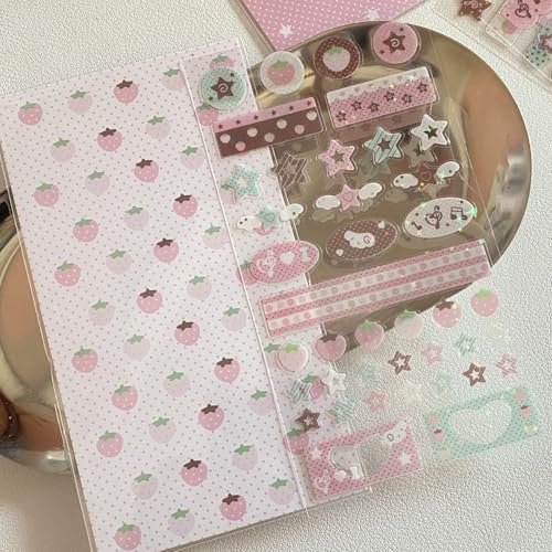 Glitzernder Aufkleber Musik Note Strawberry Star Adhäsive Dekoration Für Scrapbooking Journal Phone Case Handy Case Aufkleber Glitzernder Aufkleber Musik Note Strawberry Star Adhäsive Dekoration Für Scrapbooking Journal Phone Case Handy Case Aufkleber von Xanorrg