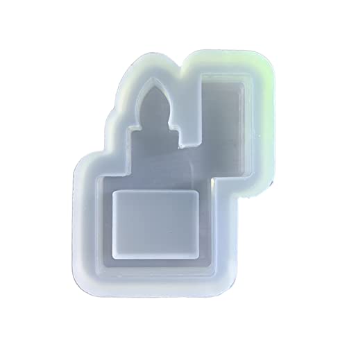 Harzgussform Schimmelkunst Shaker Kristall Silikon Hohl Epoxy Anhänger Keychain Form Silikon Herzformen Für Gieß/Epoxidformen Für Schmuckherstellung von Xanorrg