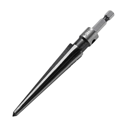 Hochfestige Stahlverjüngung Rund/Sechseck Schaft Verbessert Den Für Präzisionsbohrungen Die Metallholz Holzwerkzeug Taper Reamer Bohren Hochfestige Stahlverjüngung Rund/Sechseck Schaft Verbessert Den Für Präzisionsbohrungen Die Metallholz Holzwerkzeug Taper Reamer Bohren von Xanorrg