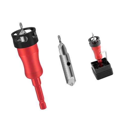 Hochleistungen Aluminiumlegierbohrmaschinen Bit Kombination Für Glattes Schneiden Und Genaue Tiefensteuerung Holzhandwerk Doppelblatt Countersink Cutter Hochleistungen Aluminiumlegierbohrmaschinen Bit Kombination Für Glattes Schneiden Und Genaue Tiefensteuerung Holzhandwerk Doppelblatt Countersink Cutter von Xanorrg