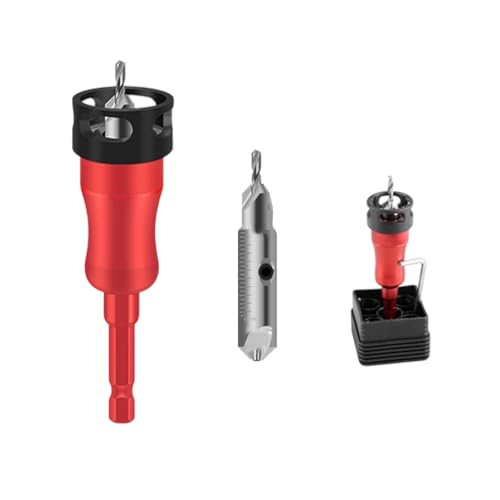 Hochleistungen Aluminiumlegierbohrmaschinen Bit Kombination Für Glattes Schneiden Und Genaue Tiefensteuerung Holzhandwerk Doppelblatt Countersink Cutter Hochleistungen Aluminiumlegierbohrmaschinen Bit Kombination Für Glattes Schneiden Und Genaue Tiefensteuerung Holzhandwerk Doppelblatt Countersink Cutter von Xanorrg
