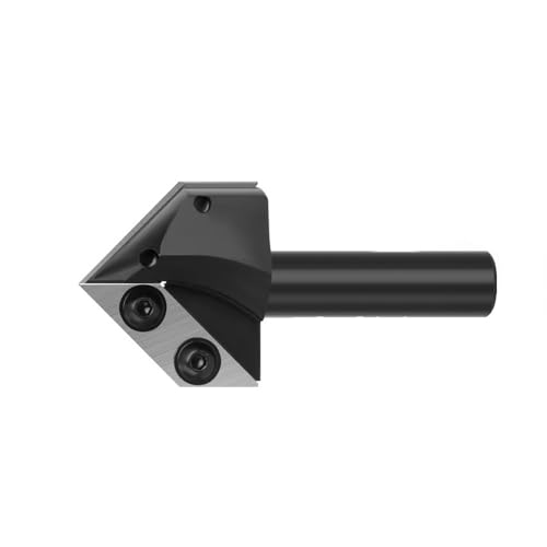 Hohe Genauigkeit Hartmetall Einsatz V Grooves Router Bit 1/2 Zoll Schalen Schnitzen Für Professionelle Holzbearbeitung Und Gravurrouter Für Möbelherstellung von Xanorrg