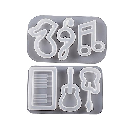 Instrument Hinweis Silikonform Epoxidharz Schmuck Anhänger Werkzeuge Schnellsand Keychain Handwerk Machen Vorräte Instrument Noten Sie Silikonform Für Schmuckherstellung Von Handwerksvorräten von Xanorrg