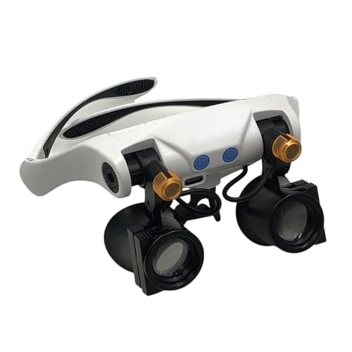 Mehrzweck 25 Facher Vergrößerungs Headset Mit USB Ladung Für Uhrenreparatur Und Schmuckhandwerksmängel Austauschbarer Objektiv Brillen von Xanorrg