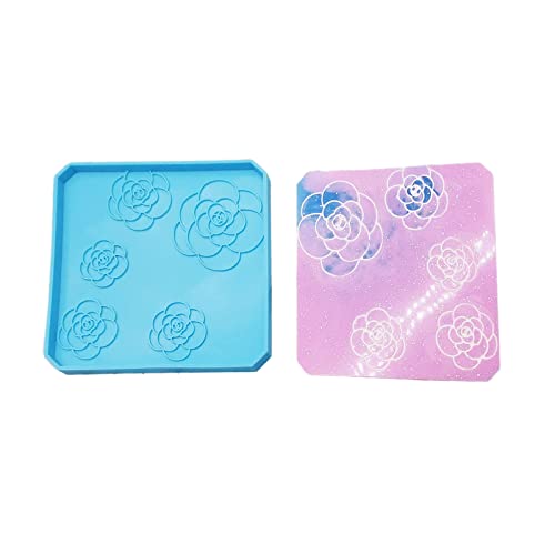 Quadratische Silikon Untersetzer Formen Klare Tassenschale Epoxidgussform Square Rund Cup Matte Harz Silikon Quadratische Silikon Untersetzer Formen Klare Tassenschale Epoxidgussform Square Rund Cup Matte Harz Silikon von Xanorrg