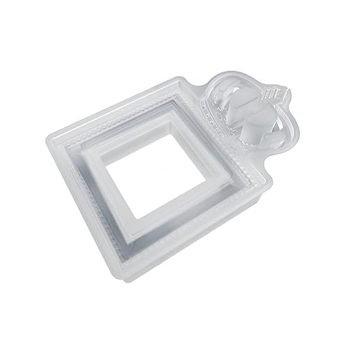 Rechteck Fotorahmen Silikonform Oval Quadratherz Ornamente Harzform Für Epoxidhandwerkstisch Dekoration Bild Formen Großes Quadrat von Xanorrg