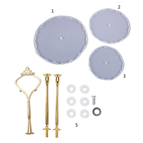 Silikonformschale Untersetzerharz Servierplatte Epoxidform Handgefertigte Desktop Dekoration Kristall Schimmelpilze Silikonformschale Untersetzerharz Servierplatte Epoxidform Handgefertigte Desktop Dekoration Kristall Schimmelpilze von Xanorrg