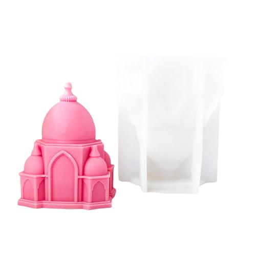 Silikonkerker Herstellung Von Formen Hausform Seife Crafting Ornament Form Für Kerzenbüro Ornament Form Geeignet von Xanorrg