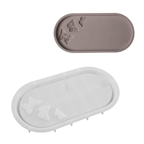 Vielseitige Harzschale Elliptische Formplattenform Gussform von Xanorrg