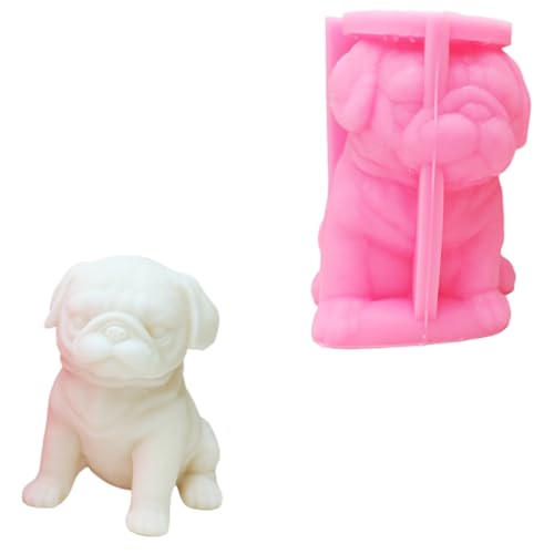 Wiederverwendbare Hundedesigns Silikonform Zum Handwerk Von Kerzenseifen Künstlerische Silikonhundform Für Kinder Und Hobbyisten Kinderhandwerksprojekt von Xanorrg