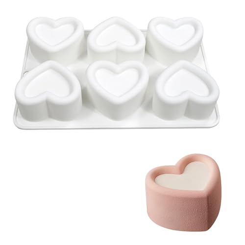 Xanorrg Duft Kerzenform Festival Dessert Formen Konkave Keksformen Silikone Schokoladenkuchenformen Für Backliebhaber Blumförmiges Werkzeug von Xanorrg