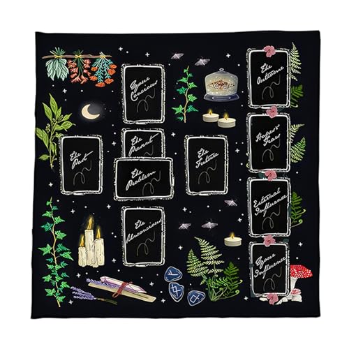 Xanorrg Elegante Velvets Tischdecke Portables Wahrscheinlichkeitsmatten Mit Mystischen Kunstwerken Für Spirituelle Meditationen Und Home Dekorationentragables Tarots Tischdecke Xanorrg Elegante Velvets Tischdecke Portables Wahrscheinlichkeitsmatten Mit Mystischen Kunstwerken Für Spirituelle Meditationen Und Home Dekorationentragables Tarots Tischdecke von Xanorrg