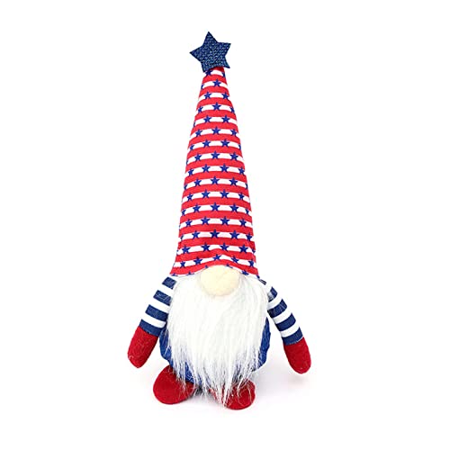 Xanorrg Independence Star Hat Desktop Holiday Birthday Festival Dekoration Für Restaurant Speisesaal Supplies Flag von Xanorrg
