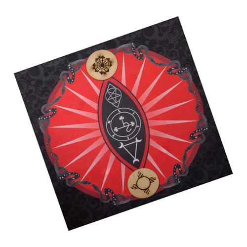 Xanorrg Quadratische Gottesdelserie Symbol Schlange Astrologie Tischdecke Tarot Tischdecke Tischtuch Hexen Xanorrg Quadratische Gottesdelserie Symbol Schlange Astrologie Tischdecke Tarot Tischdecke Tischtuch Hexen von Xanorrg