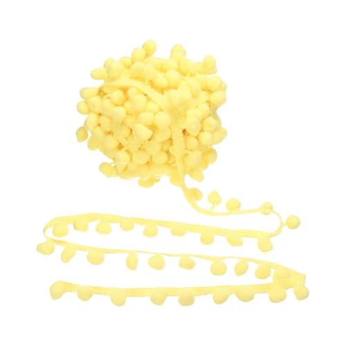Xanorrg Weiche Polyester Pompoms Fransenverkleidung Kleine Plüschkugel Dekoration Spitze Bastelband Für Vorhänge Kissen Dekoration Pompoms Trimmband Xanorrg Weiche Polyester Pompoms Fransenverkleidung Kleine Plüschkugel Dekoration Spitze Bastelband Für Vorhänge Kissen Dekoration Pompoms Trimmband von Xanorrg