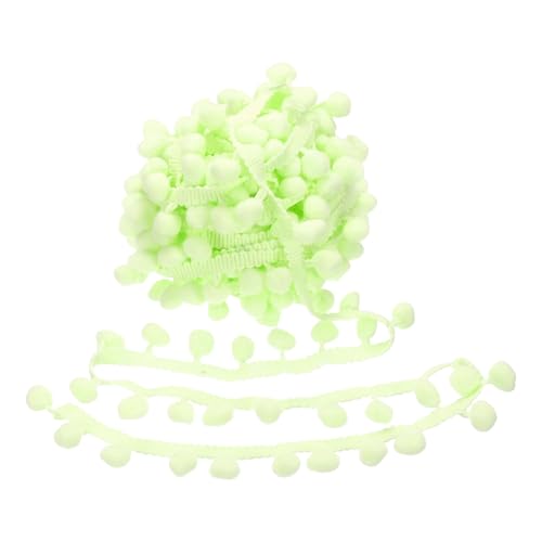 Xanorrg Weiche Polyester Pompoms Fransenverkleidung Kleine Plüschkugel Dekoration Spitze Bastelband Für Vorhänge Kissen Dekoration Pompoms Trimmband Xanorrg Weiche Polyester Pompoms Fransenverkleidung Kleine Plüschkugel Dekoration Spitze Bastelband Für Vorhänge Kissen Dekoration Pompoms Trimmband von Xanorrg