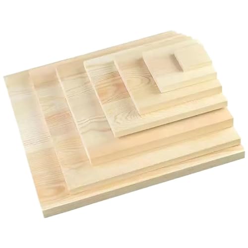 Hochwertige Kiefernholzplatten for DIY-Haus- und Flugzeugmodelle, 3 mm/5 mm/8 mm dick – Bastelplatten in verschiedenen Größen​​(10pcs 250mm x 30mm x 8mm) von XaoHuaS