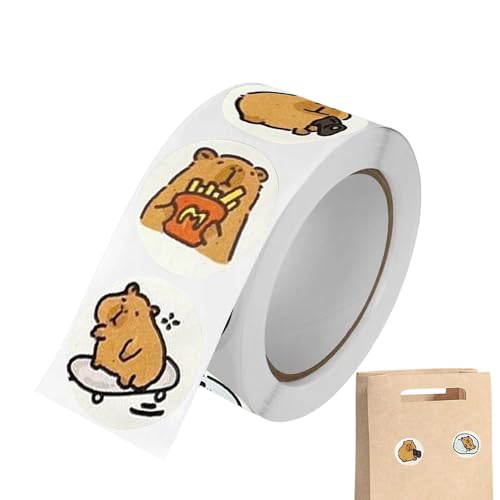 Capybara Scrapbook Sticker Decal, Adhesive Capybara Decals for Scrapbooking, Adhesive Capybara Cute Brown Stickers Decals for Water Bottle, Motorrad, Laptop Capybara Scrapbook Sticker Decal, Adhesive Capybara Decals for Scrapbooking, Adhesive Capybara Cute Brown Stickers Decals for Water Bottle, Motorrad, Laptop von Xasbseulk