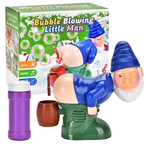 Xasbseulk Blasen-Pups-Staubsauger,Gartenzwerge Elektrischer Blasgenerator Mit Blinklichtern Und Musik - Automatisches Spielzeug Für Kinder 3-6 Jahre Für Schlafzimmer Picknick Festival Party Hochzeit Xasbseulk Blasen-Pups-Staubsauger,Gartenzwerge Elektrischer Blasgenerator Mit Blinklichtern Und Musik - Automatisches Spielzeug Für Kinder 3-6 Jahre Für Schlafzimmer Picknick Festival Party Hochzeit von Xasbseulk