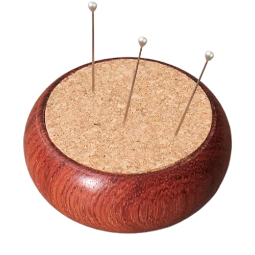 Xasbseulk Holz-Nähnadelkissen, Quilt-Nadelhalter, Nadelkissen, tragbares Handwerkswerkzeug, vielseitiges Quilt-Zubehör für Mutter, Freunde, Familie Xasbseulk Holz-Nähnadelkissen, Quilt-Nadelhalter, Nadelkissen, tragbares Handwerkswerkzeug, vielseitiges Quilt-Zubehör für Mutter, Freunde, Familie von Xasbseulk