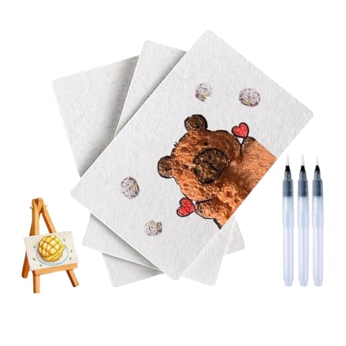 Xasbseulk Schaumstruktur Malpapier - Bastelset Für Kreativprojekte - 3D-Schaumtextur Bastelzubehör Mit Malschreiber Für Kindergeburtstage Und Grußkarten Xasbseulk Schaumstruktur Malpapier - Bastelset Für Kreativprojekte - 3D-Schaumtextur Bastelzubehör Mit Malschreiber Für Kindergeburtstage Und Grußkarten von Xasbseulk