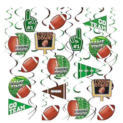 Xbsduih 30 Stück Fußball-Partydekorationen, Partyzubehör für Fußball-Geburtstagsfeier, Fußball-Spieltag-Partyzubehör Xbsduih 30 Stück Fußball-Partydekorationen, Partyzubehör für Fußball-Geburtstagsfeier, Fußball-Spieltag-Partyzubehör von Xbsduih