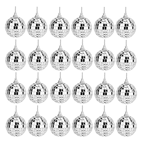 Xbsduih -Disco-Set - Silberne Disco-Dekoration, Einfach AufzuhäNgen, Geeignet für Hochzeit, Home-Dekoration Xbsduih -Disco-Set - Silberne Disco-Dekoration, Einfach AufzuhäNgen, Geeignet für Hochzeit, Home-Dekoration von Xbsduih