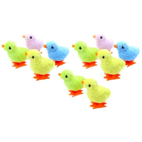 Xbsduih Spaß-Holzuhr-Plüsch-Hüpf-Babyhuhn-Spielzeug-Set für Kindergeburtstagsgeschenk, Babyparty, Halloween, Heimkehr Mädchen -Kit Xbsduih Spaß-Holzuhr-Plüsch-Hüpf-Babyhuhn-Spielzeug-Set für Kindergeburtstagsgeschenk, Babyparty, Halloween, Heimkehr Mädchen -Kit von Xbsduih