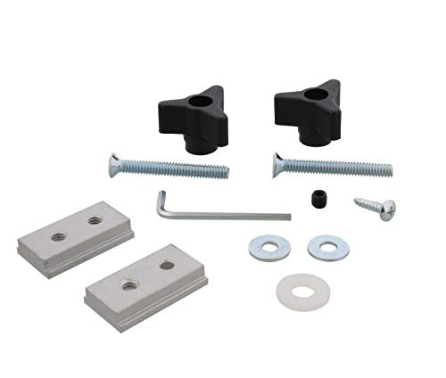 12-teiliges Gehrungsschlitz-Vorrichtungs-Set für T-Schiene, Federbrett, Tischsäge 12-teiliges Gehrungsschlitz-Vorrichtungs-Set für T-Schiene, Federbrett, Tischsäge von Xcalibur Tooling