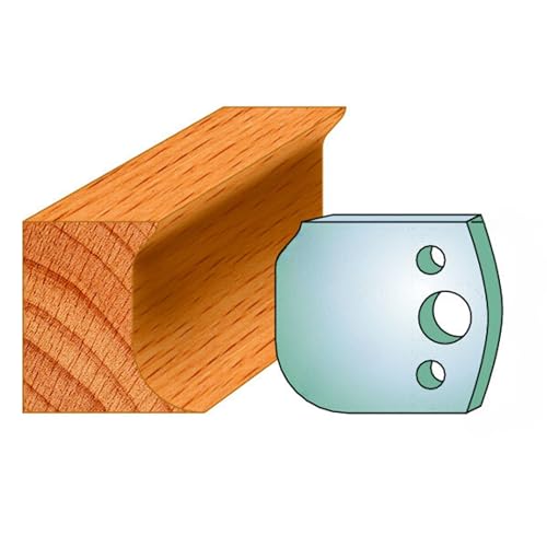40mm Eurospindel Fräser und Begrenzer - Profil 060 Profilmesser und Begrenzer (2 Messer und 2 Begrenzer) Hergestellt von Xcalibur Tooling von Xcalibur Tooling
