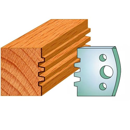 40mm Eurospindel Fräsmesser und Begrenzer - Profil 069 Profilmesser und Begrenzer (2 Messer und 2 Begrenzer) Hergestellt von Xcalibur Tooling von Xcalibur Tooling