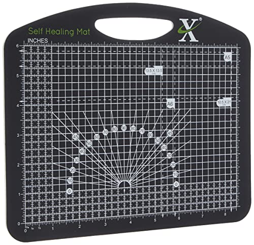 Xcut A5 selbstheilend Duo Schneidematte, schwarz/weiß Xcut A5 selbstheilend Duo Schneidematte, schwarz/weiß von Docrafts