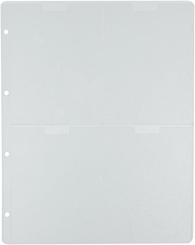 Xcut Docrafts Storage Wallets A6 Pockets 5pc Aufbewahrungsbörse, Clear, A4 Xcut Docrafts Storage Wallets A6 Pockets 5pc Aufbewahrungsbörse, Clear, A4 von Xcut