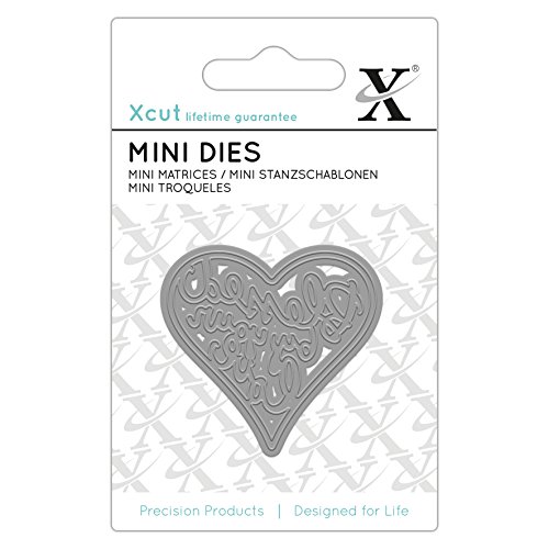 Xcut Mini-Stanzform Blessed by Your Love, Blech, Silber, 13 x 8,7 x 0,86 cm Xcut Mini-Stanzform Blessed by Your Love, Blech, Silber, 13 x 8,7 x 0,86 cm von Xcut