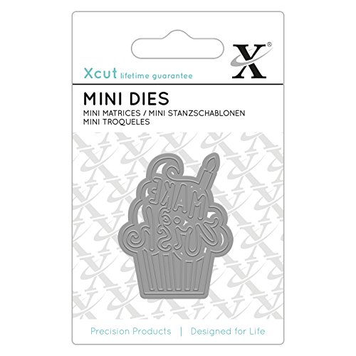 Xcut Mini-Stanzform Make A Wish, Blech, Silber, 13 x 8,7 x 0,86 cm Xcut Mini-Stanzform Make A Wish, Blech, Silber, 13 x 8,7 x 0,86 cm von Xcut