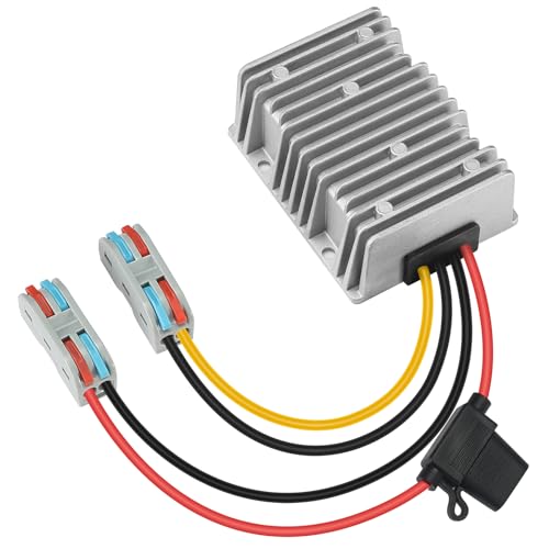 Xdingjiala DC Step-Up Wandler 10-32V auf 24V 20A 480W – Boost Konverter für Solaranlagen, LKW-Anhänger, Industrie-LED, Golfcart & Bootselektrik von Xdingjiala