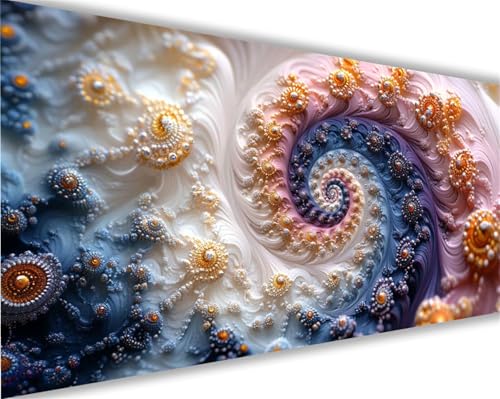 Abstrakt Malen Nach Zahlen Erwachsene Groß 40x80 cm,Malen Nach Zahlen Einfachheit,Kreativ Set für Erwachsene,DIY Handgemalt Ölgemälde Leinwand Kit mit Pinseln Acrylfarben,Home Dekor Geschenk L1146 von Xeoyenle