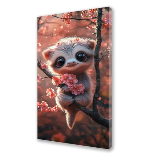 Koala Malen Nach Zahlen Erwachsene Groß 100x200 cm, Malen Nach Zahlen Tier, Kreativ Set für Erwachsene, DIY Handgemalt Ölgemälde Leinwand Kit mit Pinseln Acrylfarben, Home Dekor Frauen Geschenk L664 von Xeoyenle